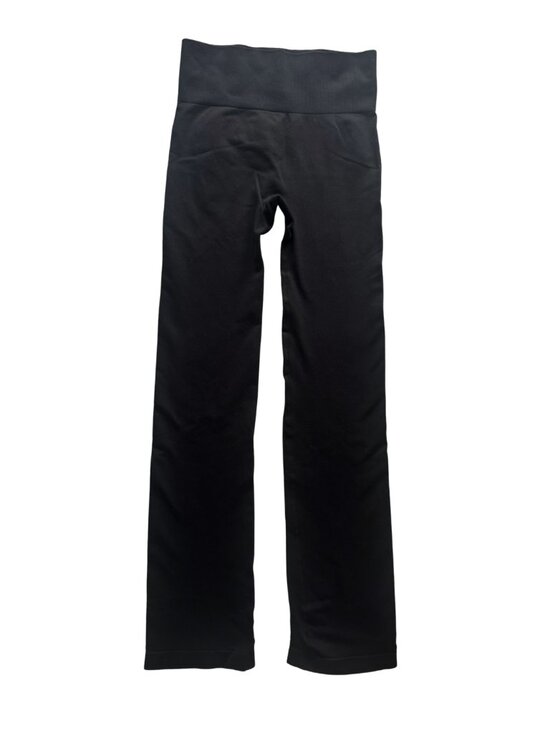 OQQ Pants - OQQ Black High Rise Straight Leg Yoga Pants Size S